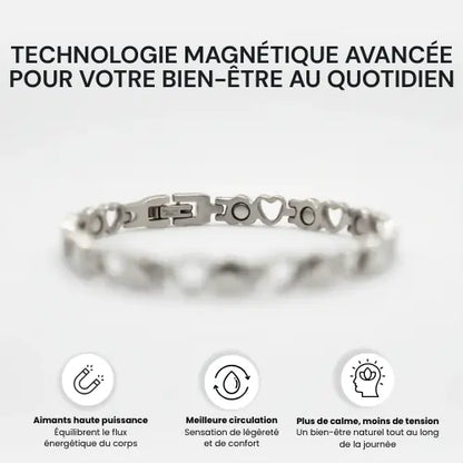 Bracelet Magnétique Seluna - Bien-être et Équilibre au Quotidien