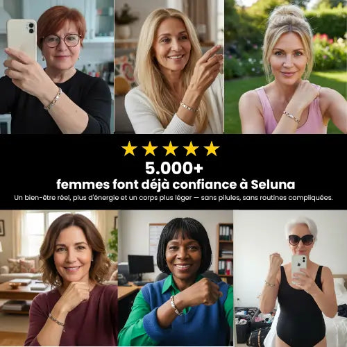 Bracelet Magnétique Seluna - Bien-être et Équilibre au Quotidien