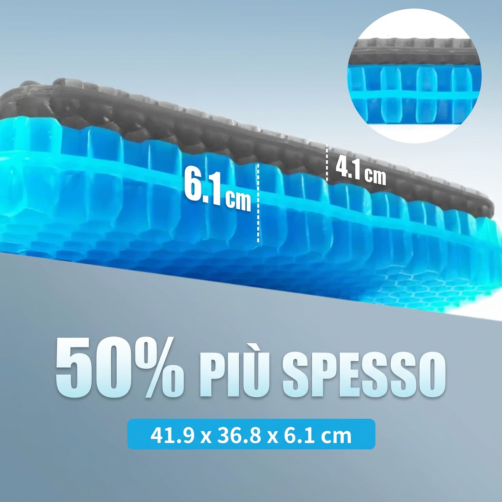 CoolGel+ Cuscino per seduta Ultimate